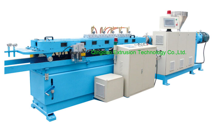 vacuum forming corrugated pipe machine