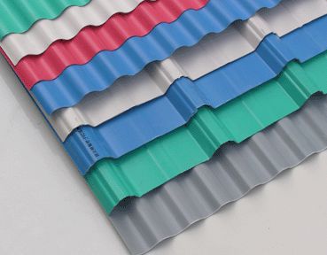 pvc corrugated sheet